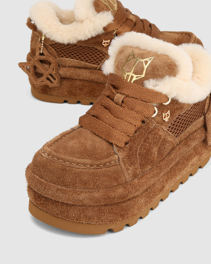 Beau Tan Suede