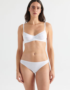 Josie Panty White
