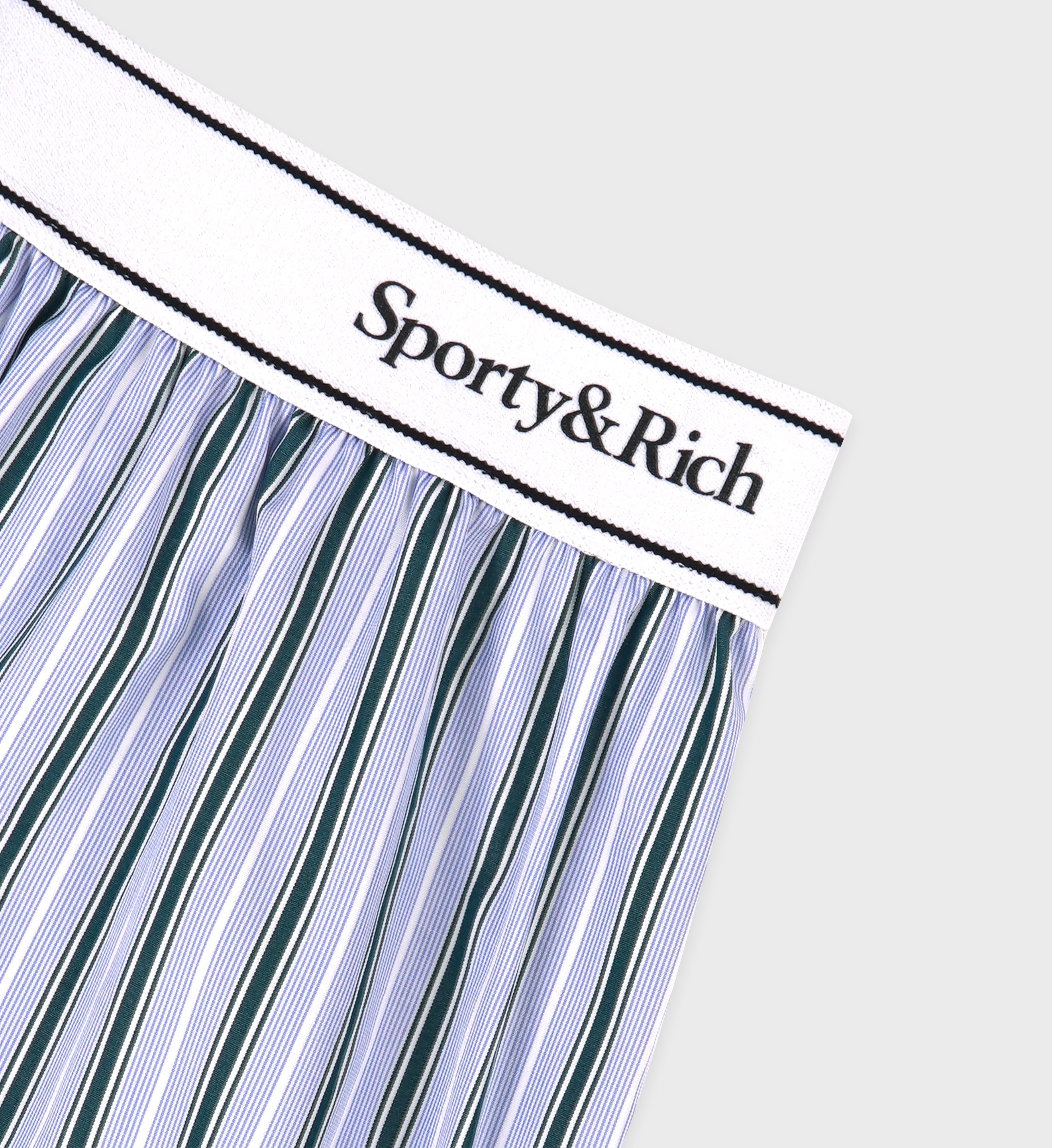 Serif Logo Boxer Short - Multicolor stripes