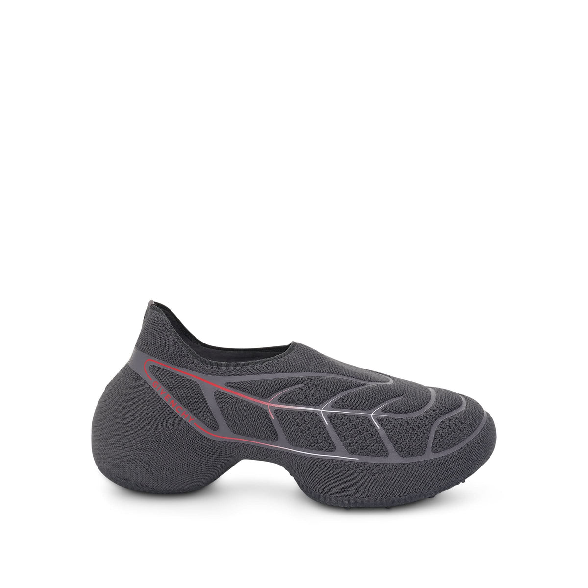 GIVENCHY TK 360 Plus Sneaker in Grey/Red