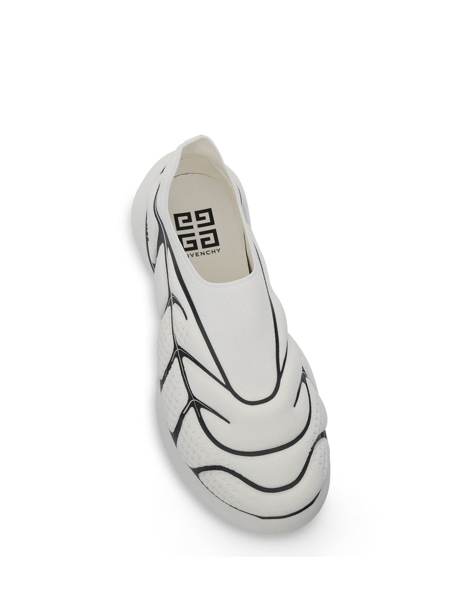 GIVENCHY TK 360 Plus Sneaker in White/Black