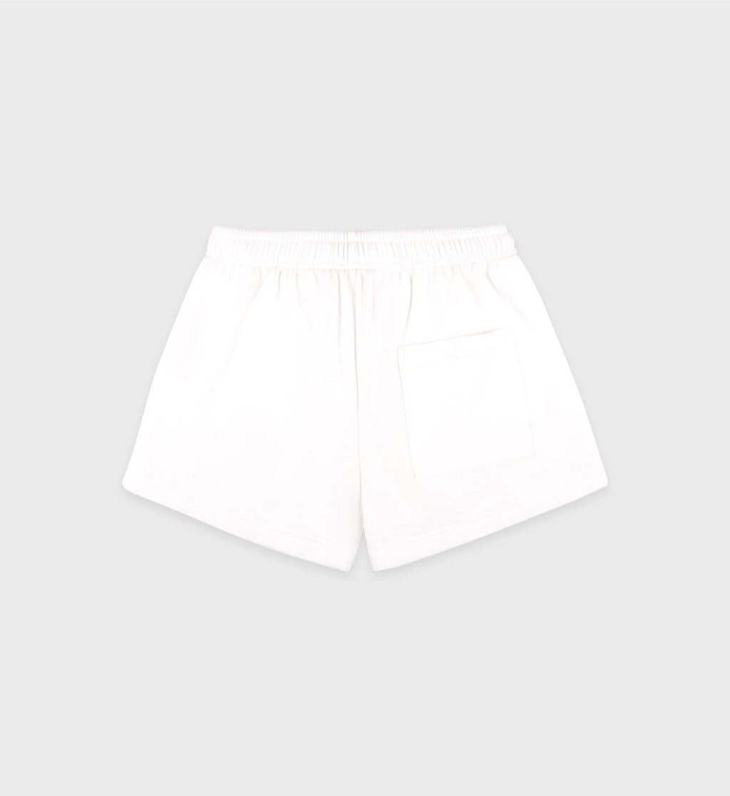 Beverly Hills Crest Soft Disco Short - White/Navy