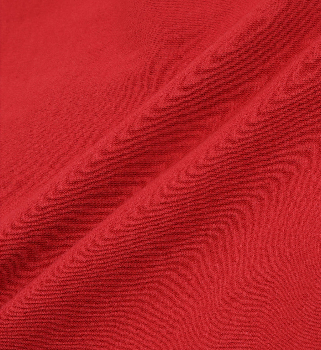 Beverly Hills Crest Soft Crewneck - Ruby