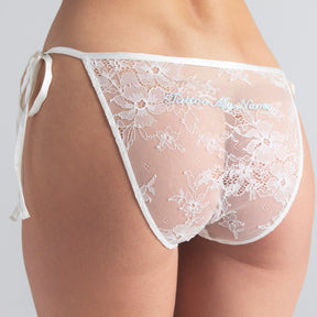 NOVELTY INTIMATES EMBROIDERED BIKINI 3-PACK | MARBLE
