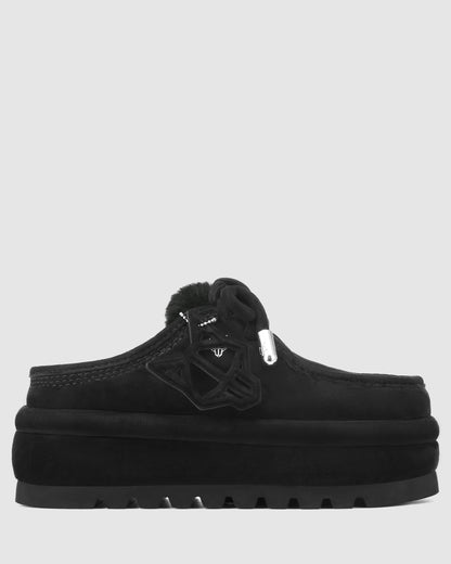 Blizzard Black Suede/Shearling
