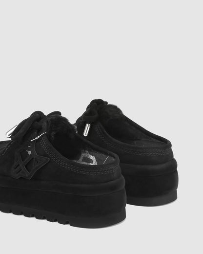 Blizzard Black Suede/Shearling