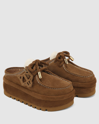 Blizzard Tan Suede/Shearling
