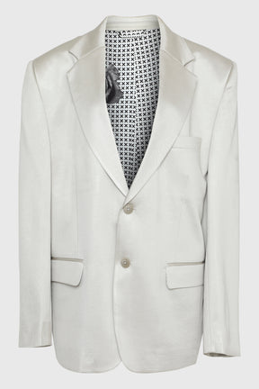 WHAT ARE YOU NOT SILK BLAZER