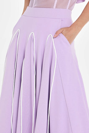 OUTLINE GODET SKIRT