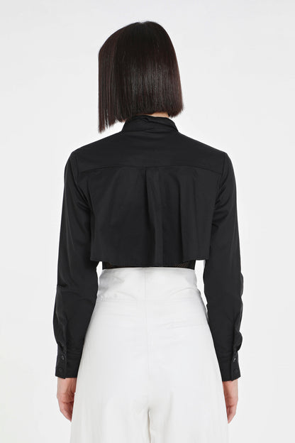 MESH CORSET SHIRT W/ BRA LINES