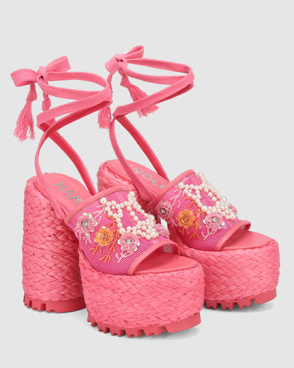 Bluebell Raffia Flowers