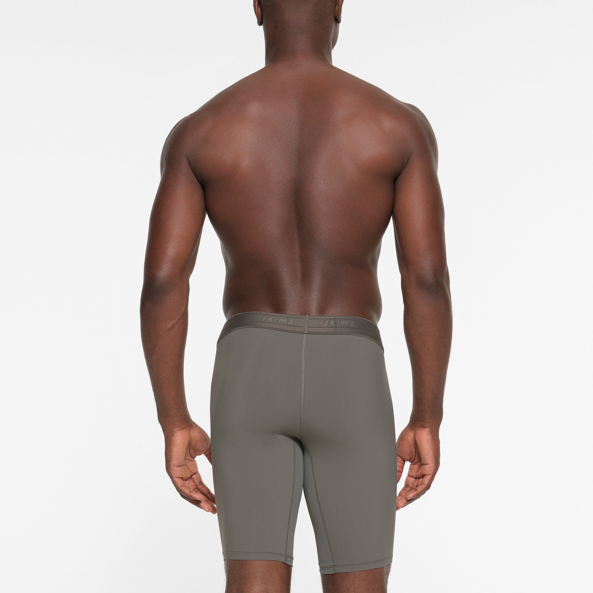 SKIMS FLEX MENS 9" BOXER BRIEF | GUNMETAL