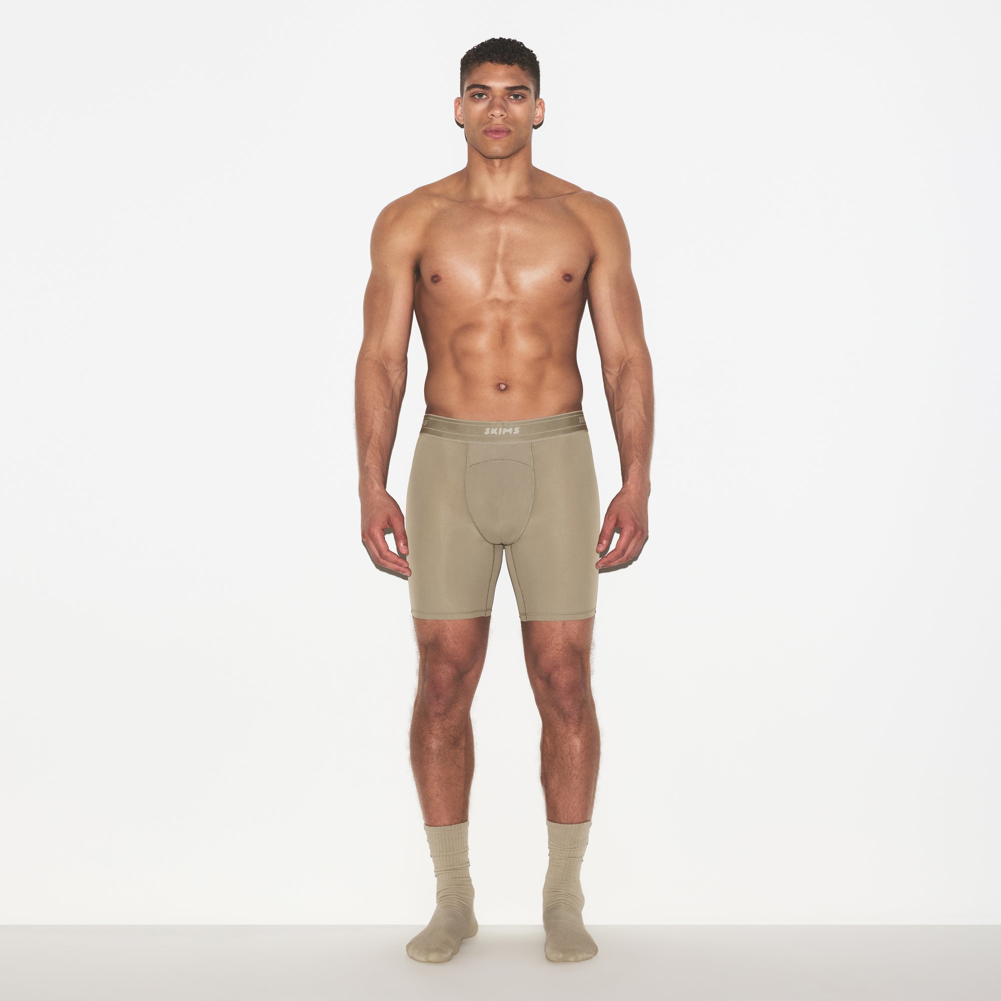 SKIMS FLEX MENS 7" BOXER BRIEF | DUNE