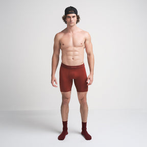 SKIMS FLEX MENS 7" BOXER BRIEF | SANGRIA