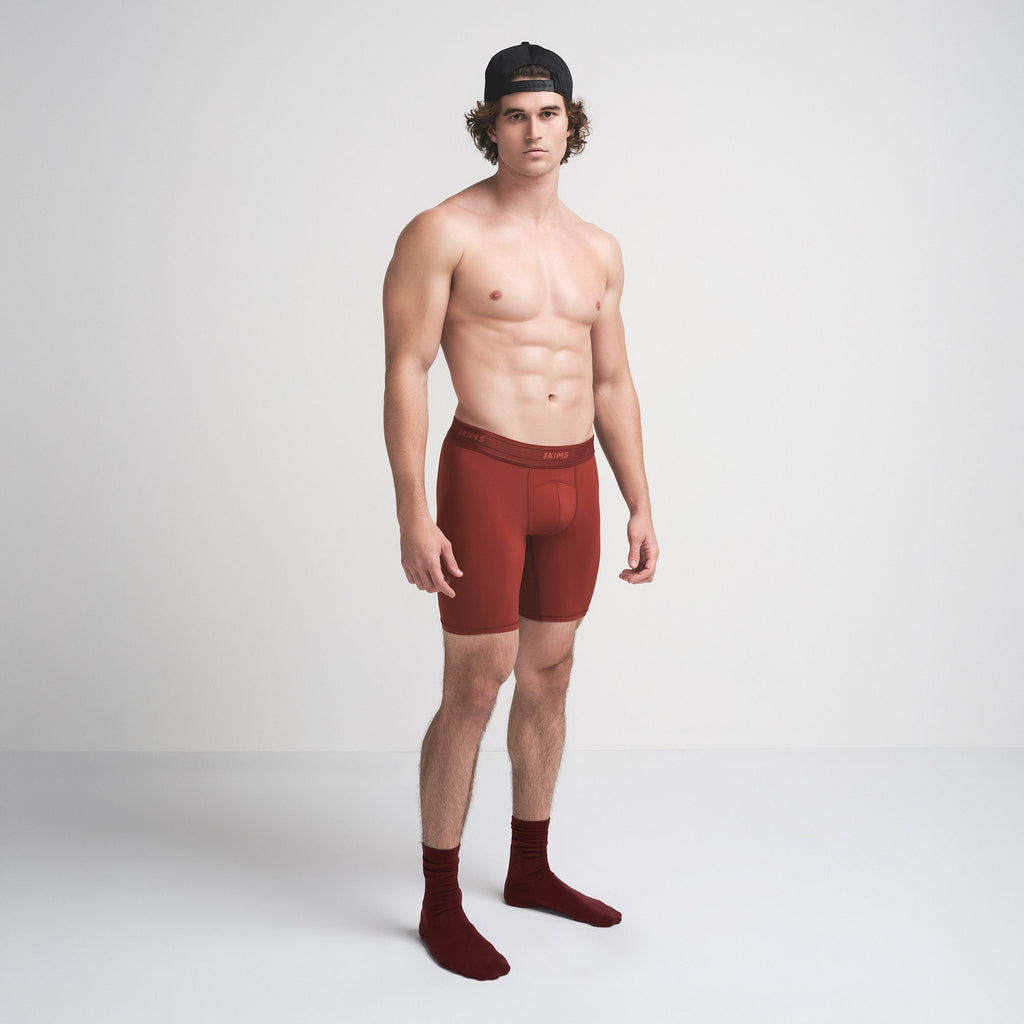 SKIMS FLEX MENS 7" BOXER BRIEF | SANGRIA