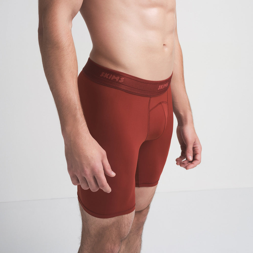 SKIMS FLEX MENS 7" BOXER BRIEF | SANGRIA