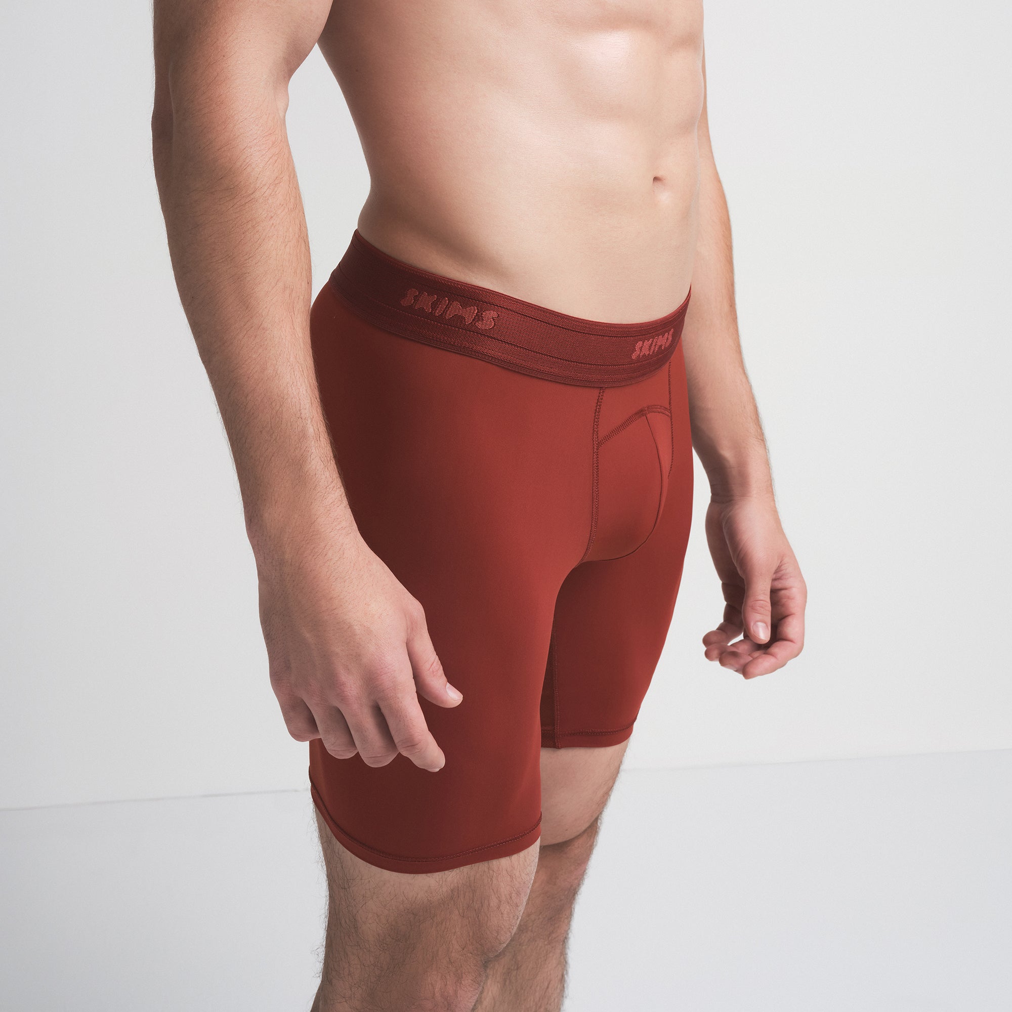 SKIMS FLEX MENS 7" BOXER BRIEF | SANGRIA