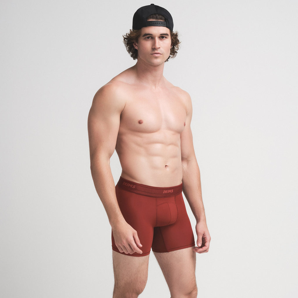 SKIMS FLEX MENS 5" BOXER BRIEF | SANGRIA
