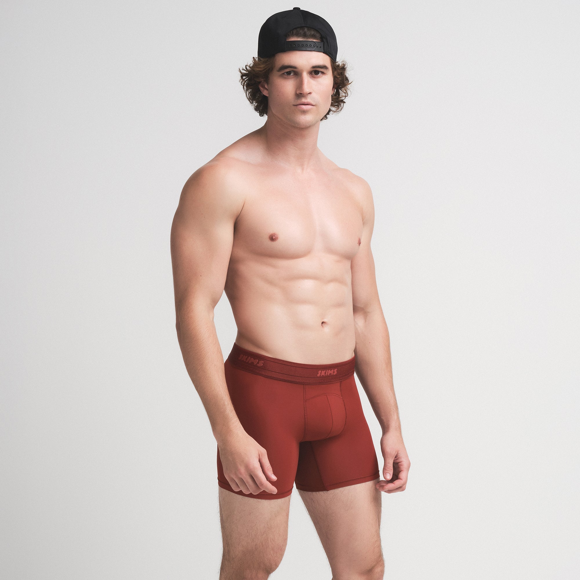SKIMS FLEX MENS 5" BOXER BRIEF | SANGRIA