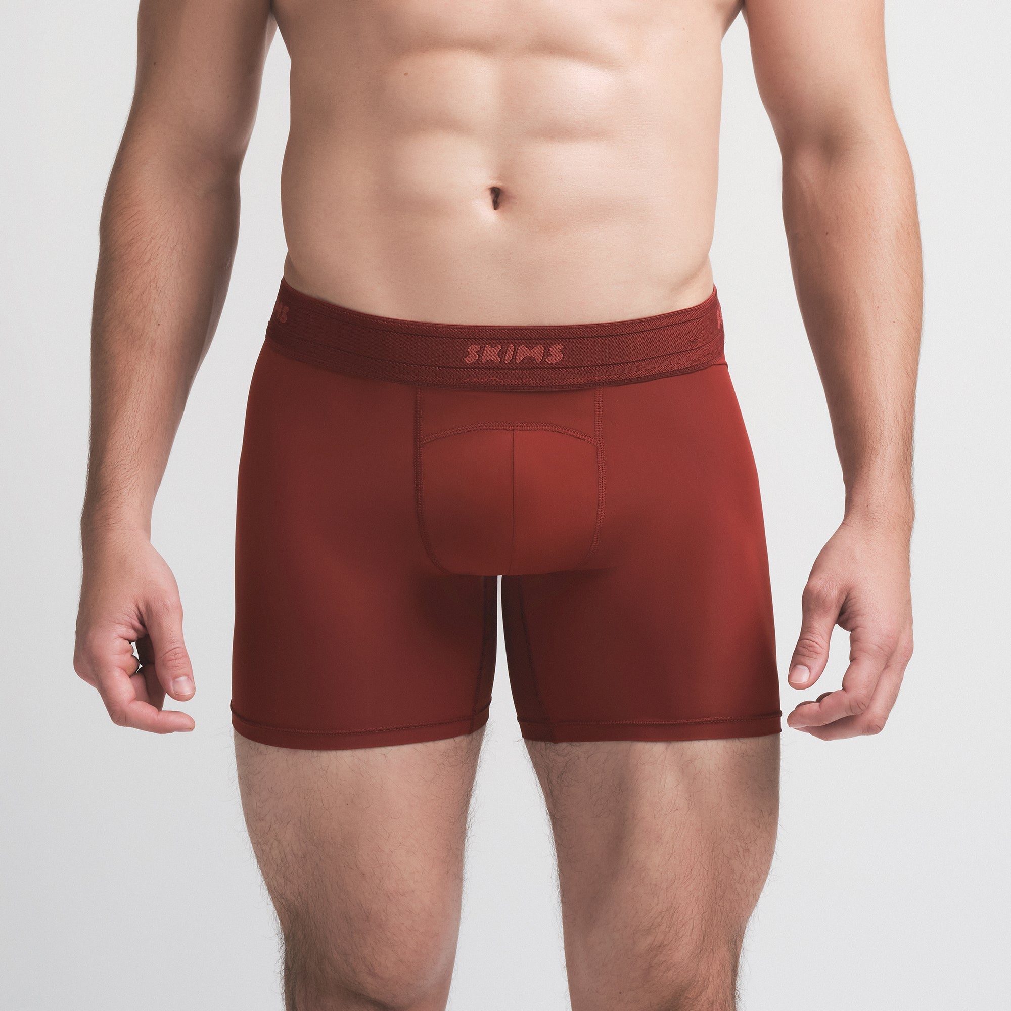 SKIMS FLEX MENS 5" BOXER BRIEF | SANGRIA