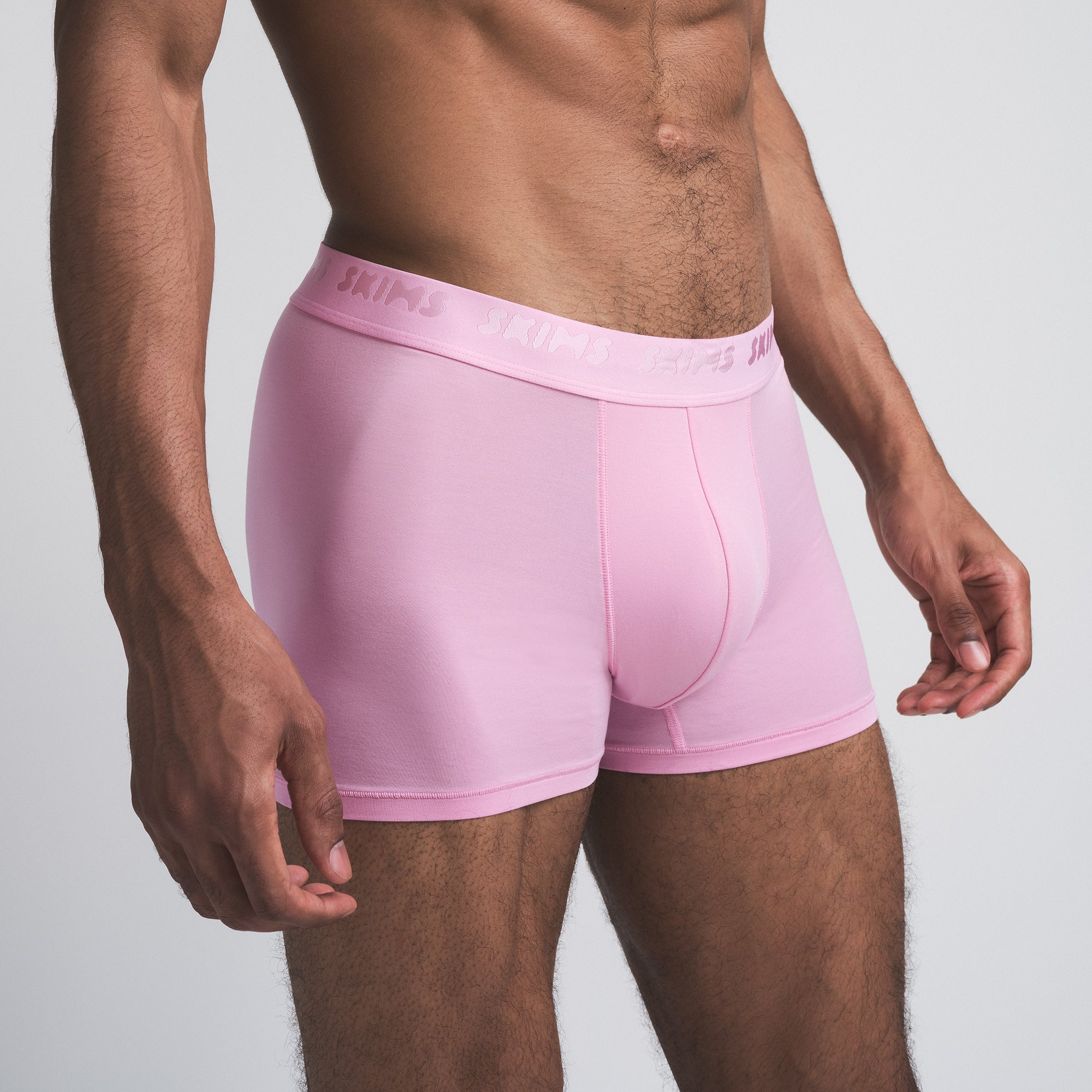 SKIMS STRETCH MENS 3" BOXER BRIEF 3-PACK | BUBBLE GUM MIRROR MULTI