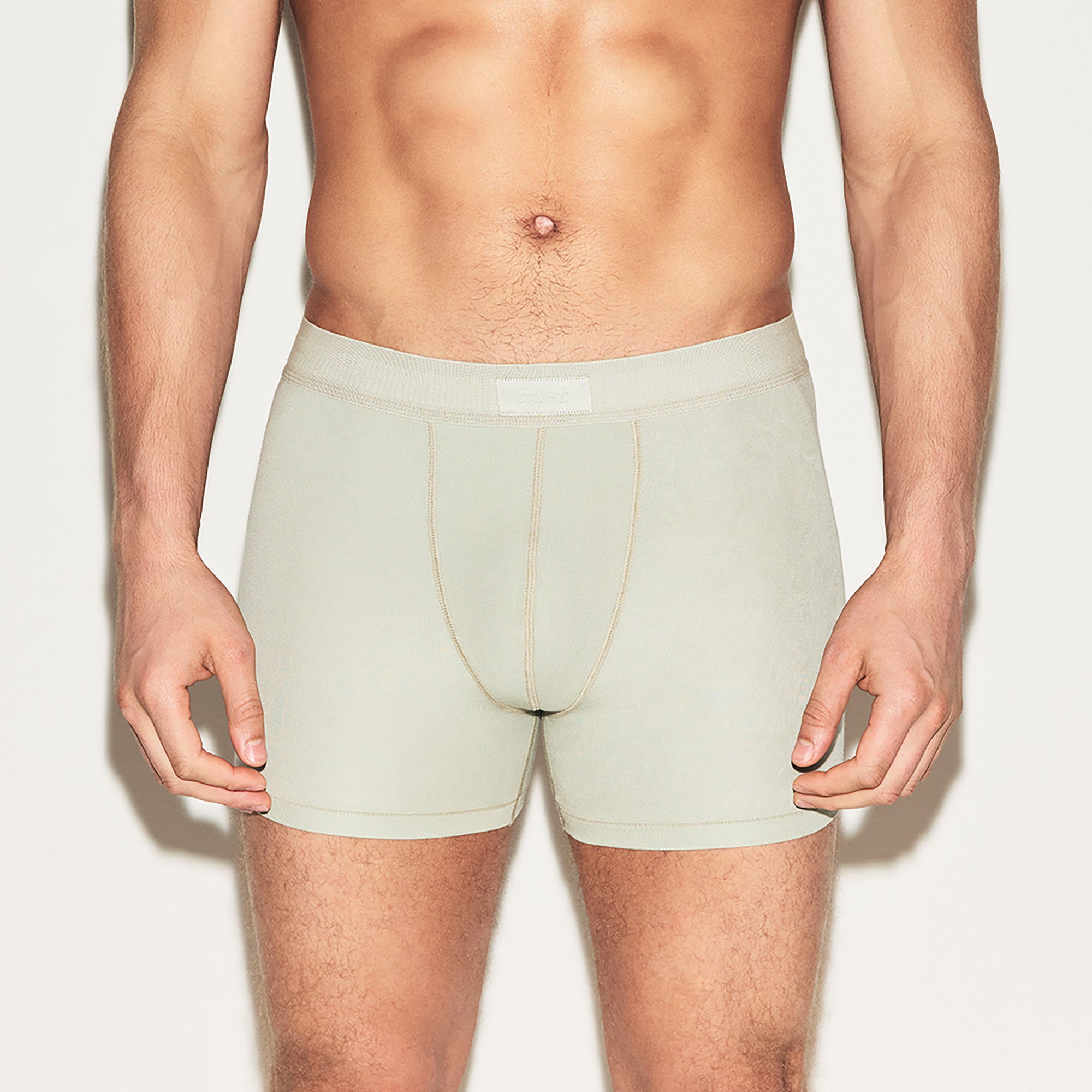 SKIMS COTTON MENS 3" BOXER BRIEF 3-PACK  | ARMY MULTI