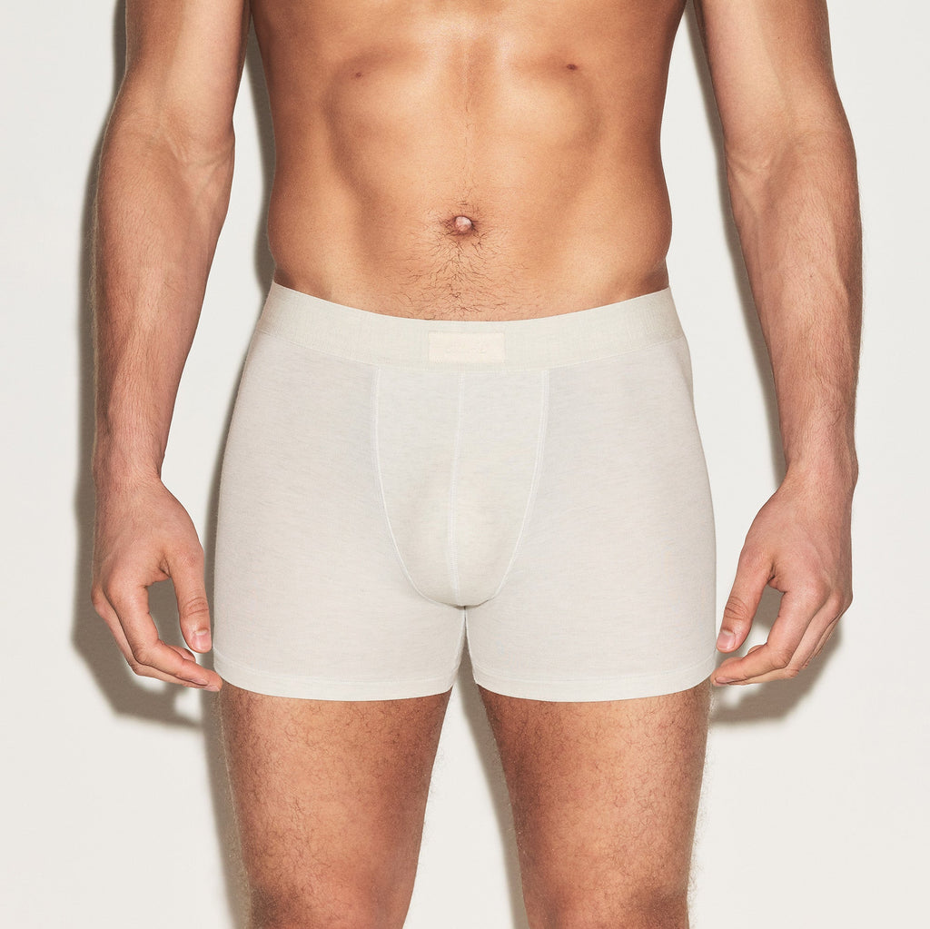 SKIMS COTTON MENS 3" BOXER BRIEF 3-PACK  | ARMY MULTI