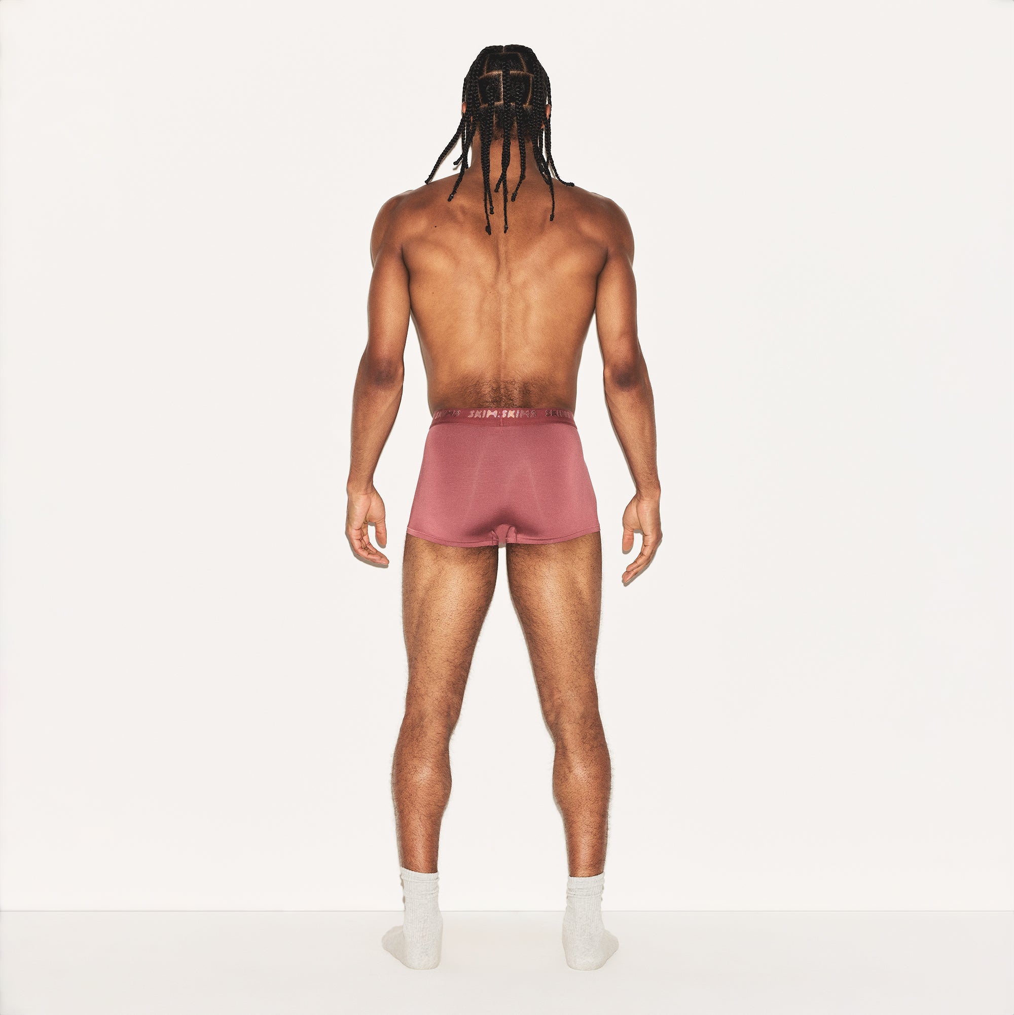 SKIMS STRETCH MENS TRUNK | CORDOVAN