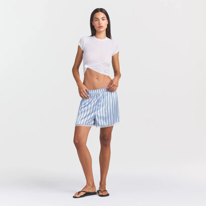 Woven Shine Lace Boxer