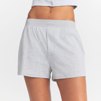 Cotton Rib Loose Boxer