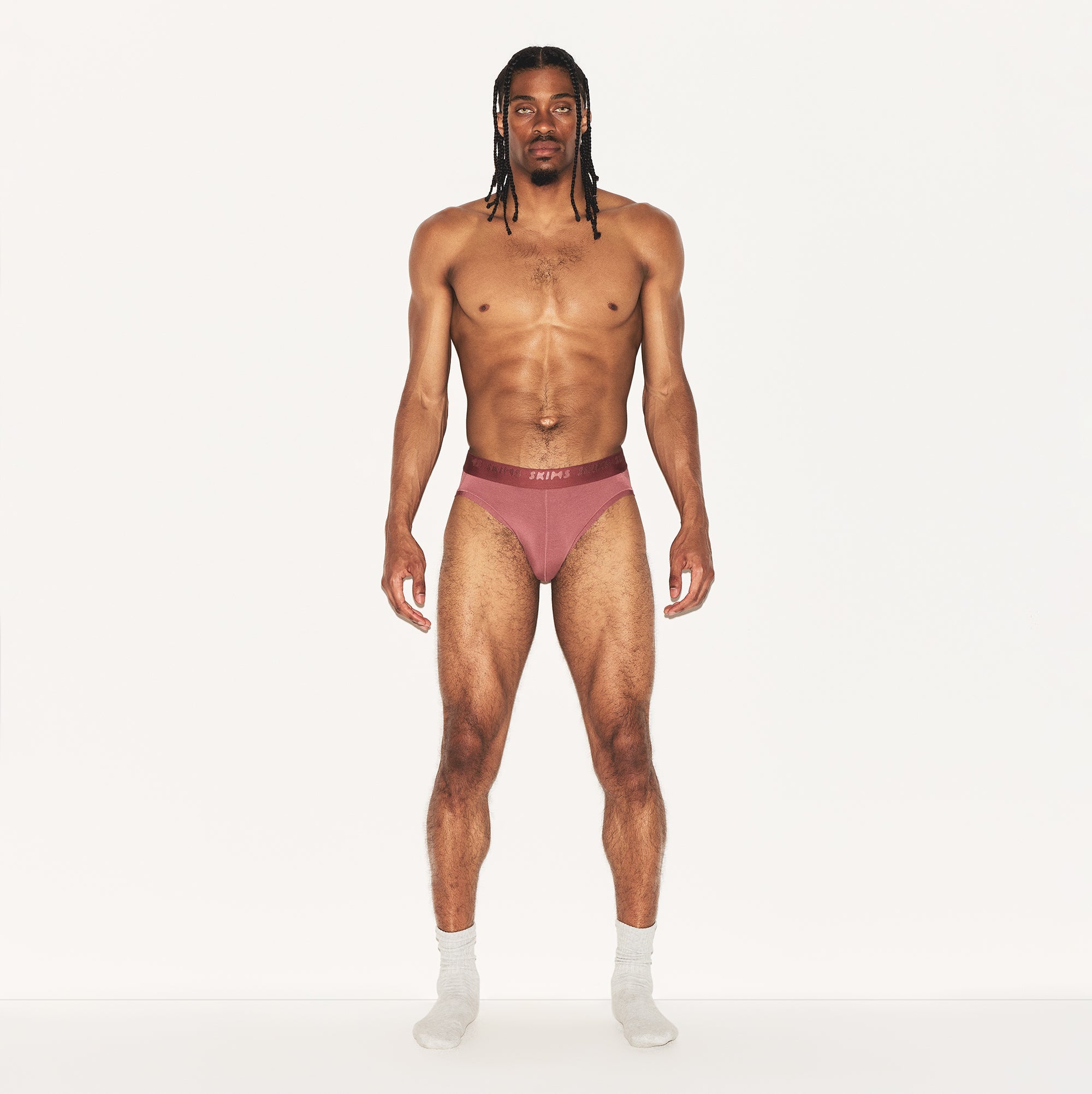 SKIMS STRETCH MENS BRIEF | CORDOVAN