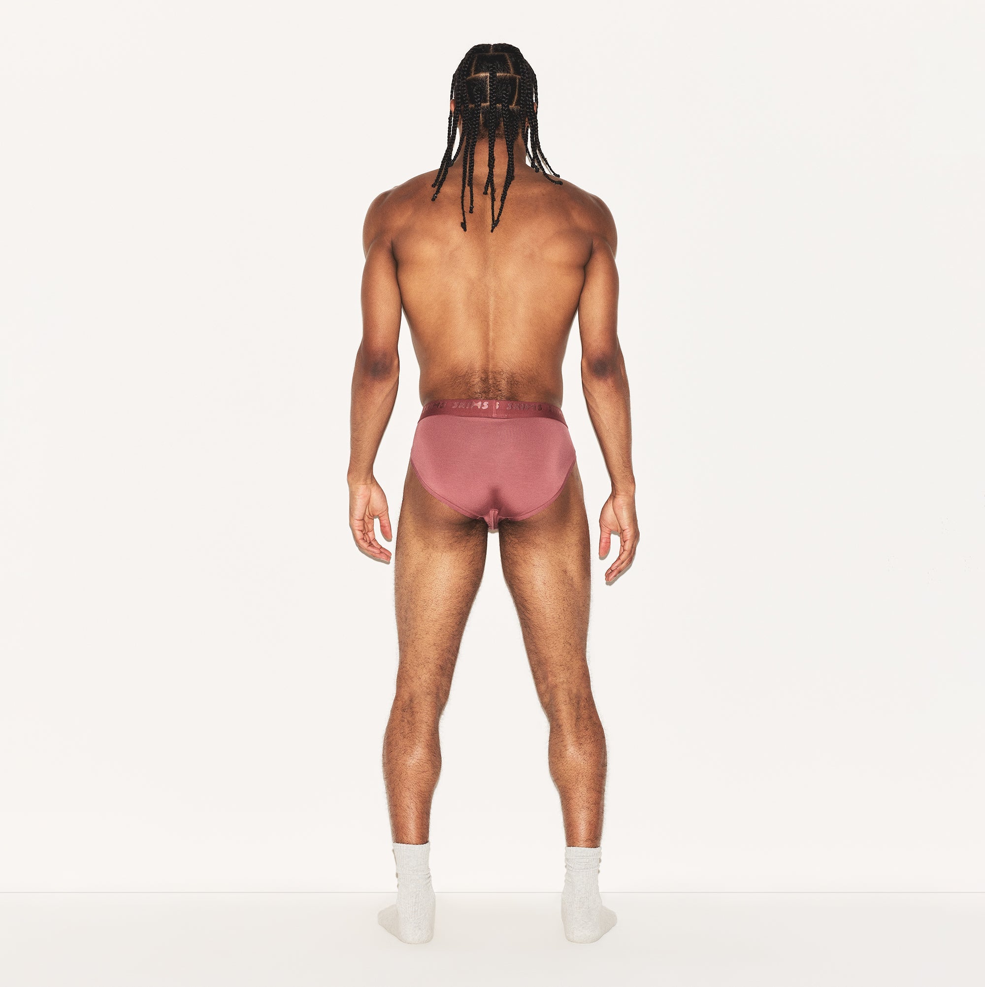SKIMS STRETCH MENS BRIEF | CORDOVAN