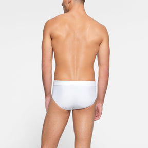 SKIMS COTTON MENS BRIEF 3-PACK | CHALK