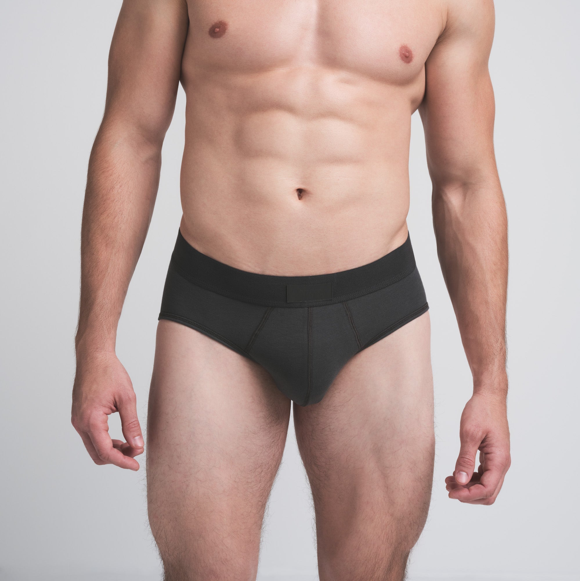 SKIMS COTTON MENS BRIEF 3-PACK | DARK SEPIA MULTI