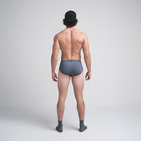 SKIMS COTTON MENS BRIEF | STEEL BLUE