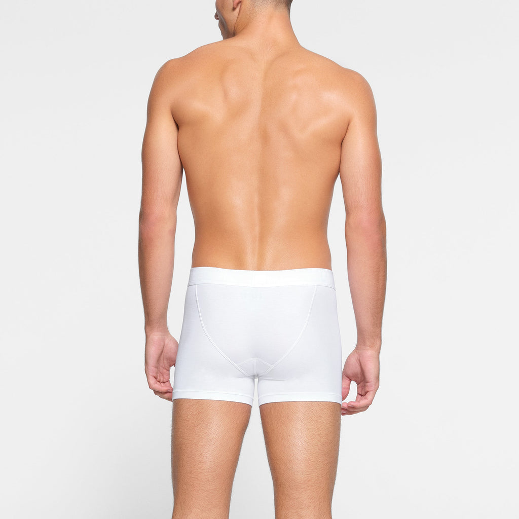 SKIMS COTTON MENS 3" BOXER BRIEF 3-PACK | CHALK