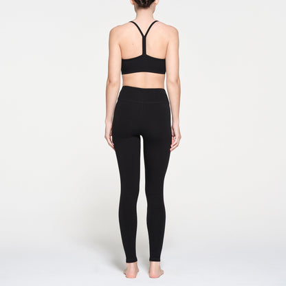 OUTDOOR HIGH-WAISTED BANDED LEGGING | ONYX