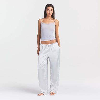 Woven Shine Lace Pant