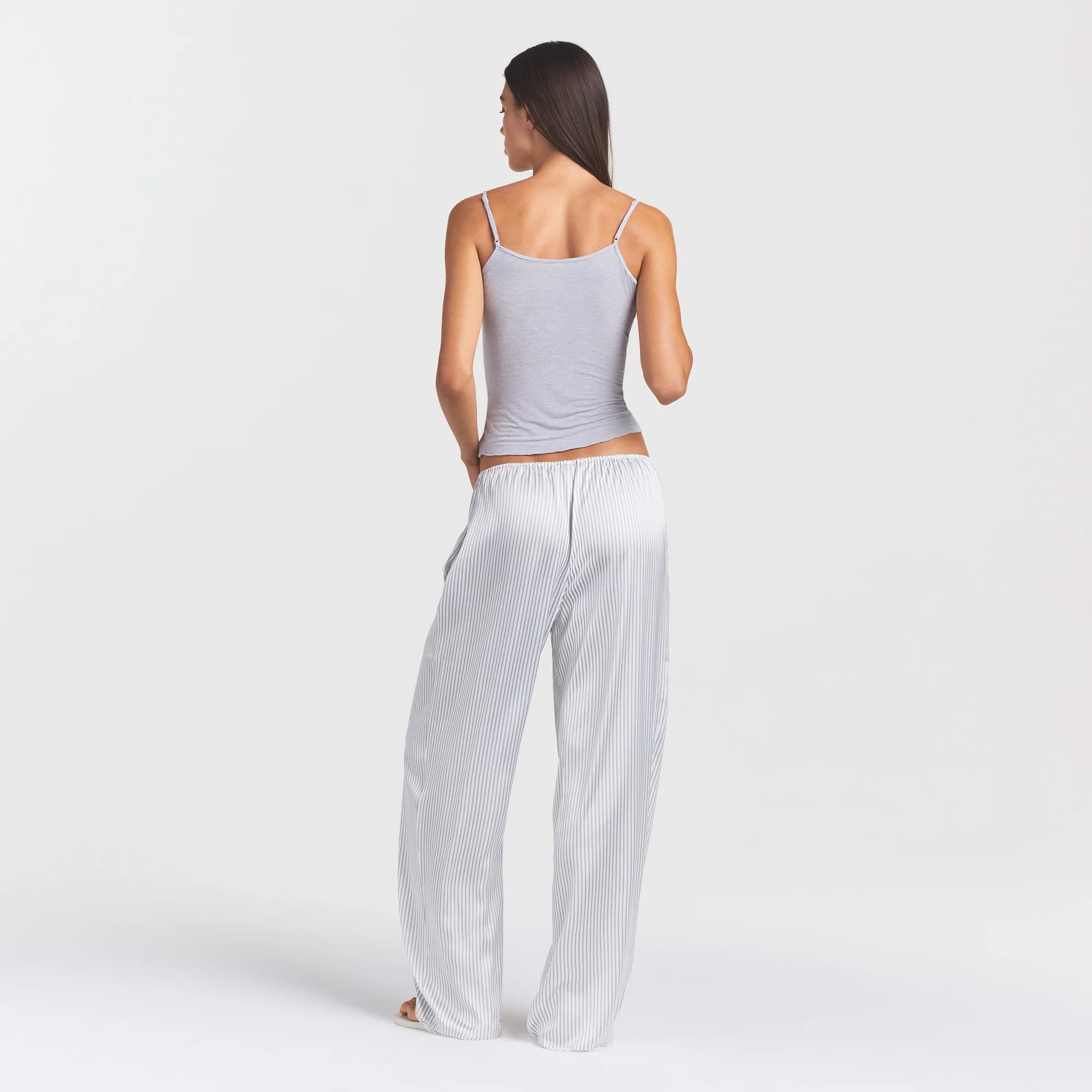 Woven Shine Lace Pant