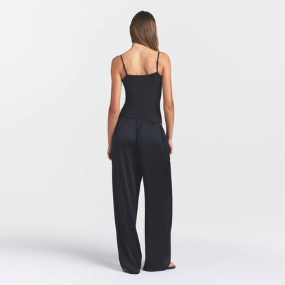 Woven Shine Lace Pant