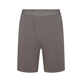 JERSEY SLEEP MENS SHORT | WASHED GUNMETAL