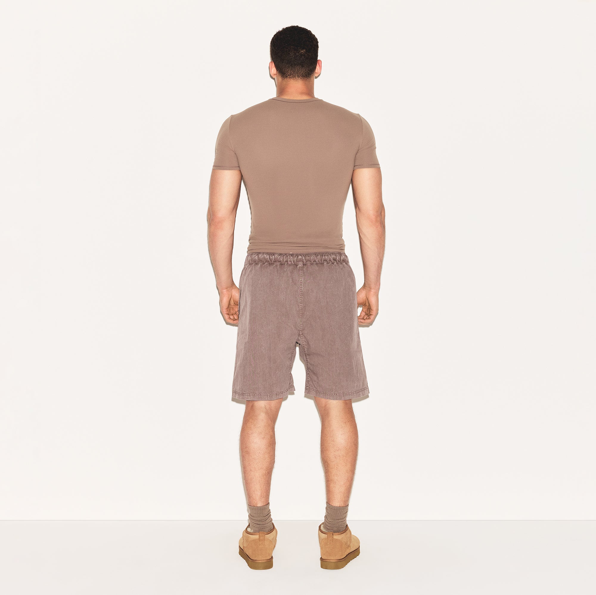 WOVEN MENS SHORT | UMBER