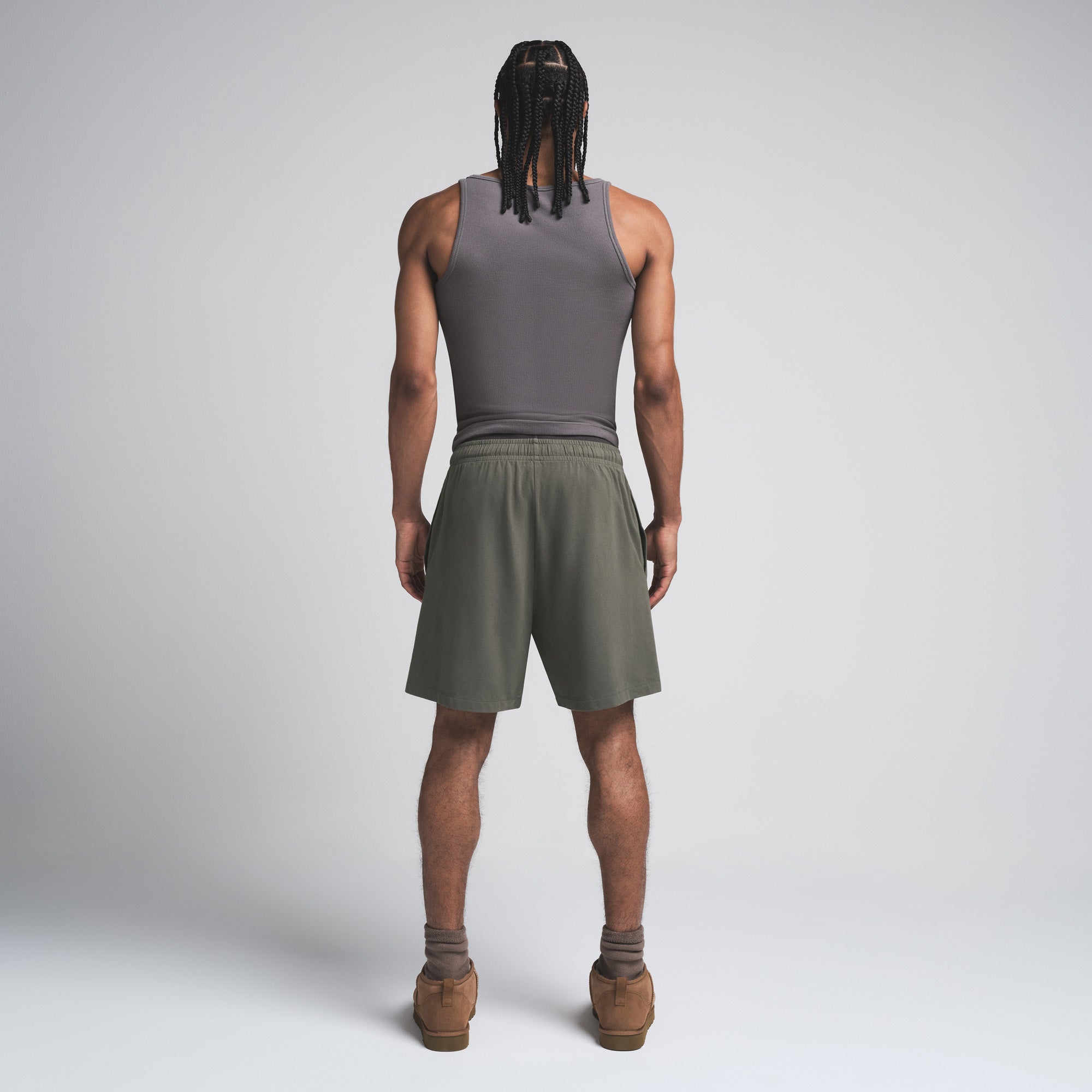 JERSEY LOUNGE MENS RELAXED SHORT | BASIL