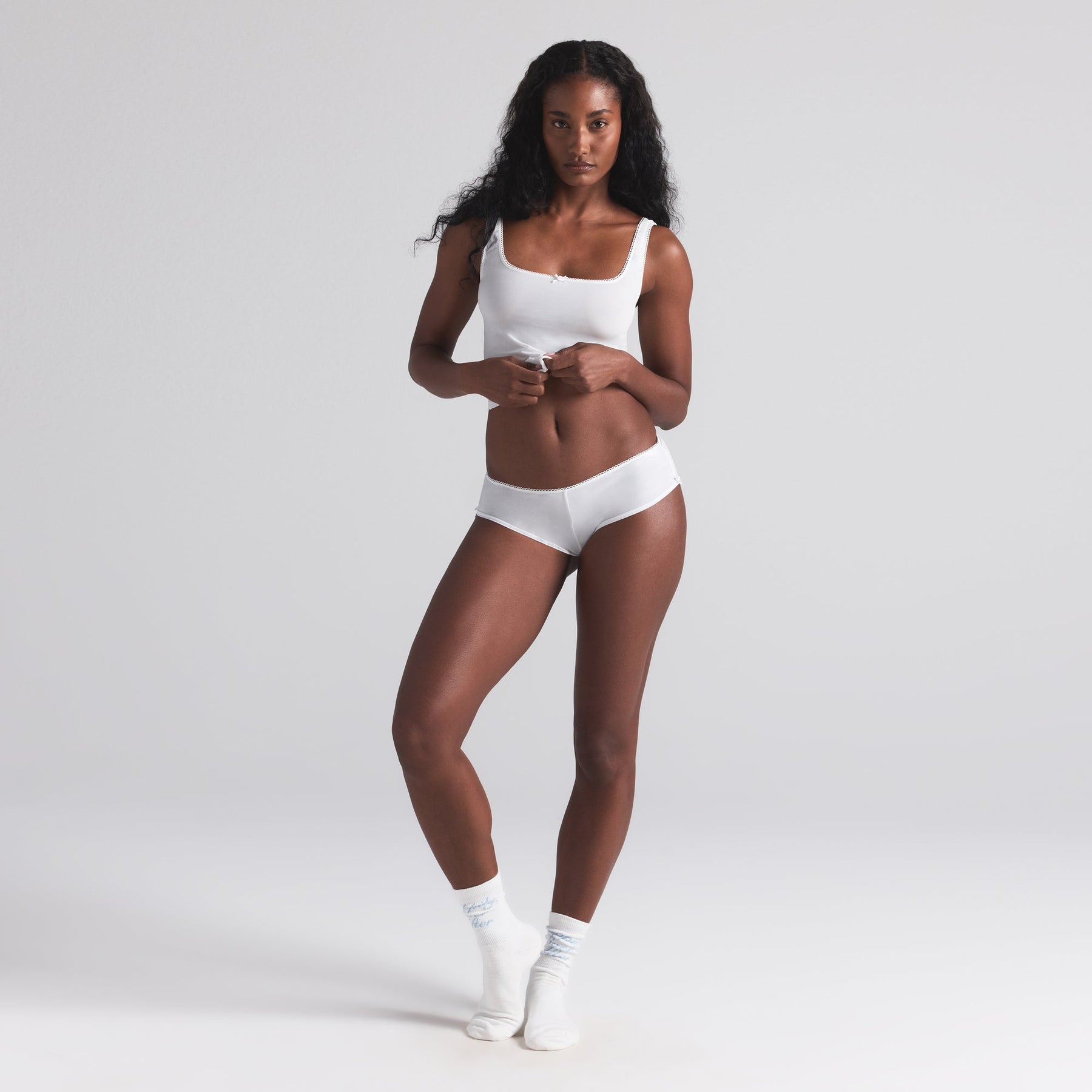 FITS EVERYBODY PICOT TANK AND HIPSTER SET | MARBLE