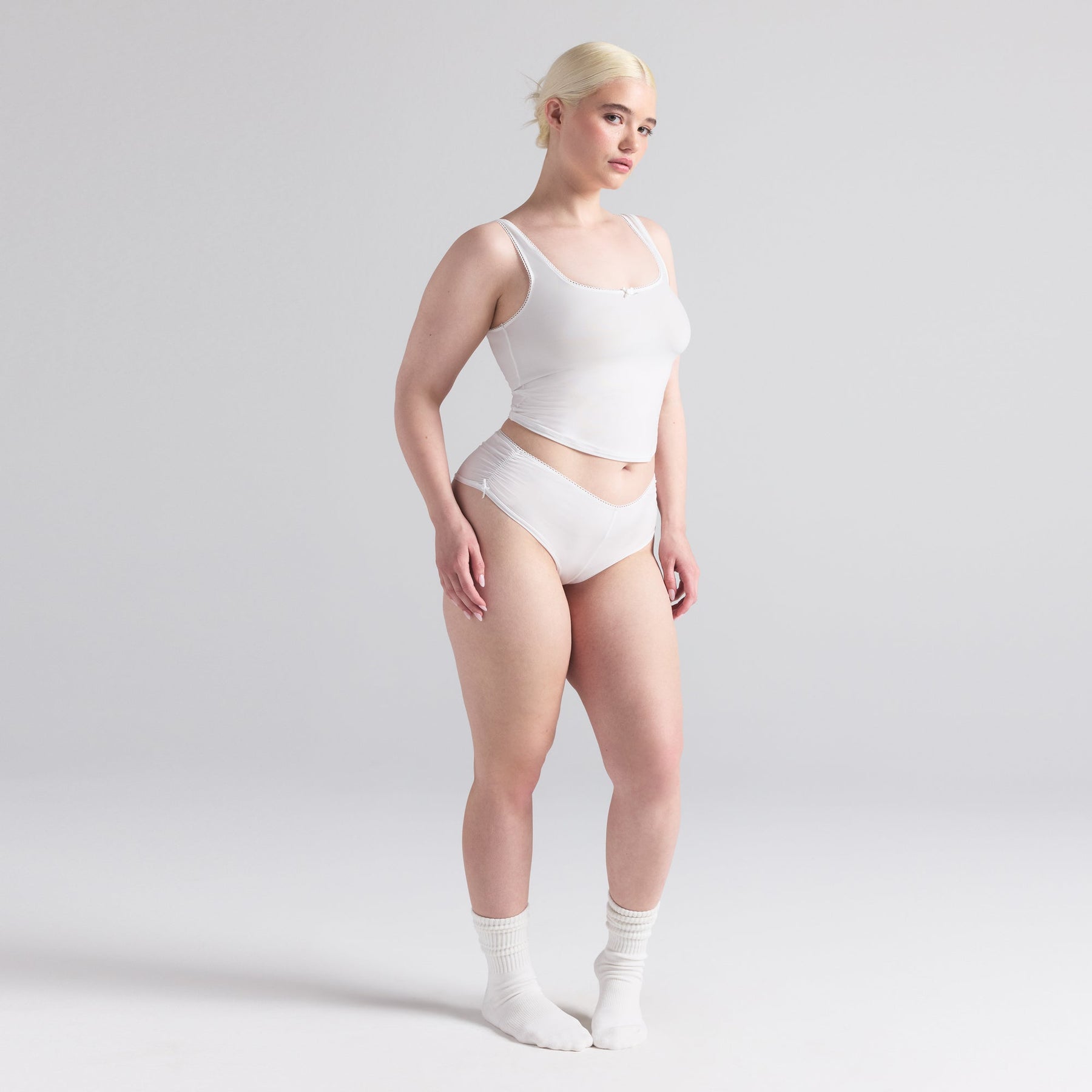 FITS EVERYBODY PICOT TANK AND HIPSTER SET | MARBLE