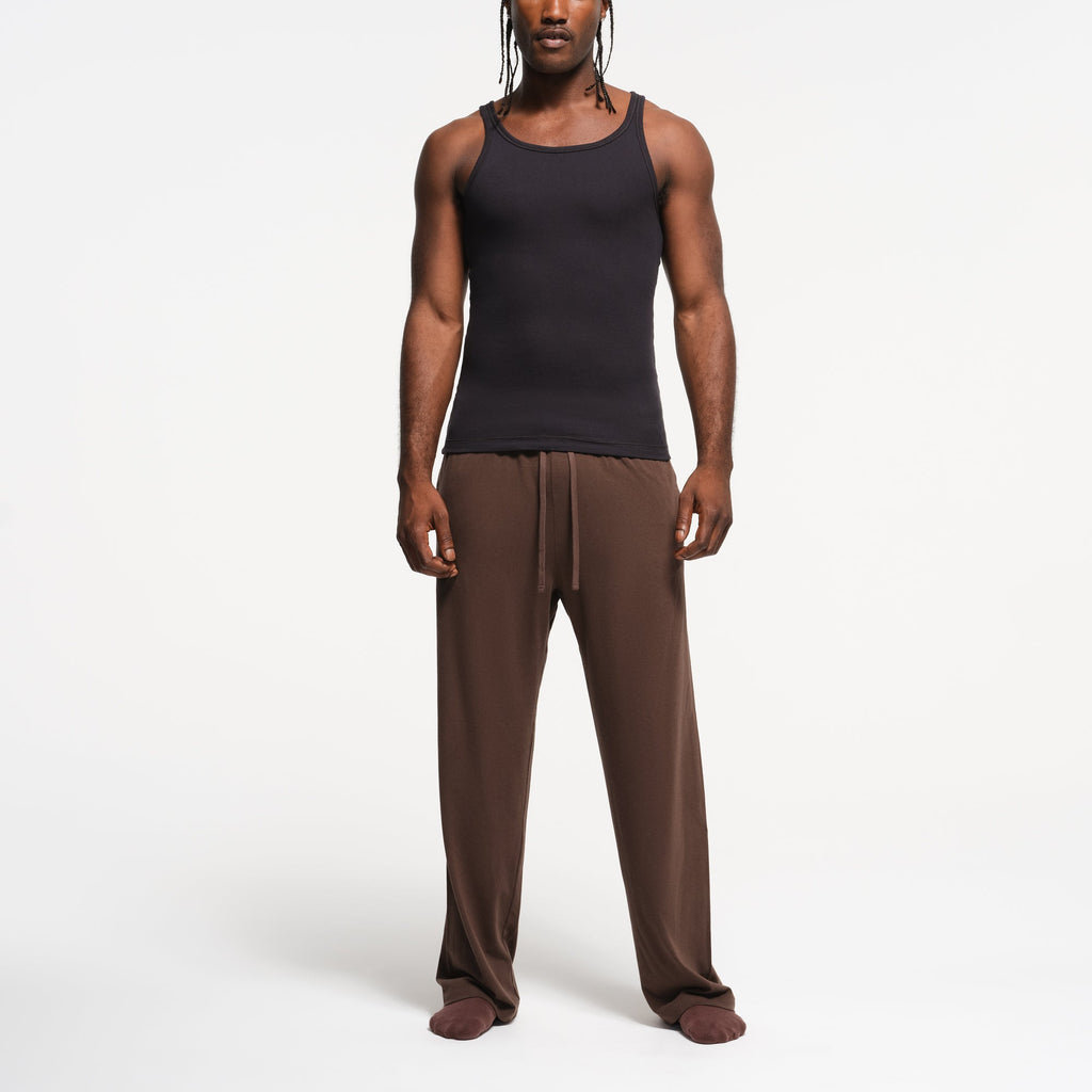 JERSEY LOUNGE MENS RELAXED STRAIGHT LEG PANT | MUD