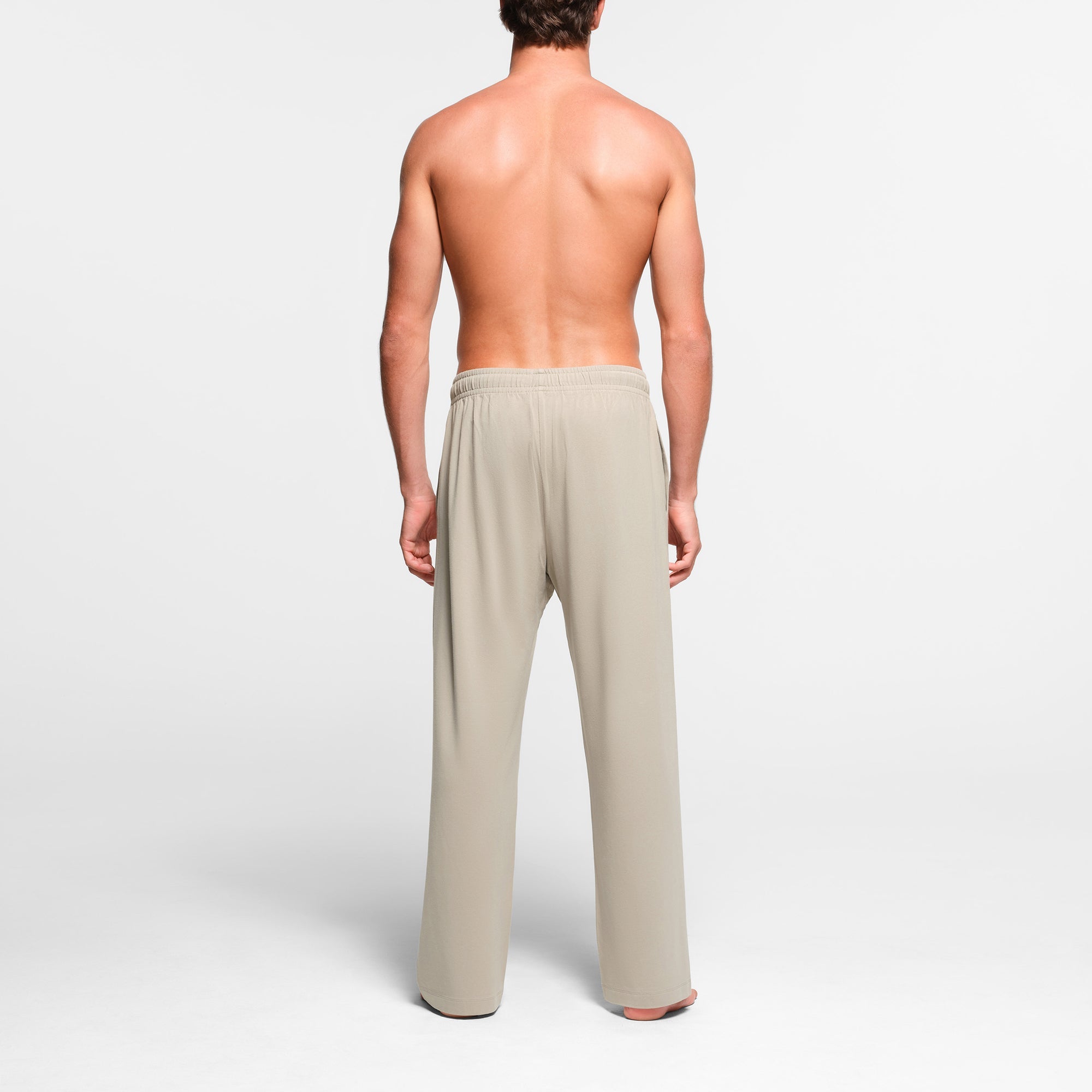 JERSEY LOUNGE MENS RELAXED STRAIGHT LEG PANT | SHALE