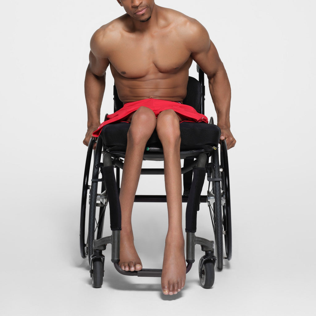 SKIMS FOR TEAM USA MENS SWIM PARALYMPIC TRUNK | RED