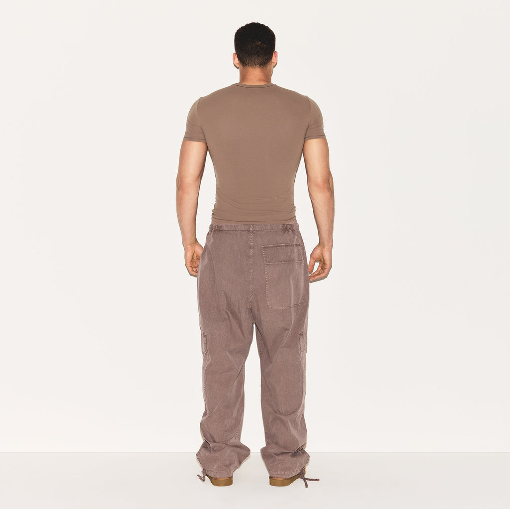 WOVEN MENS CARGO PANT | UMBER