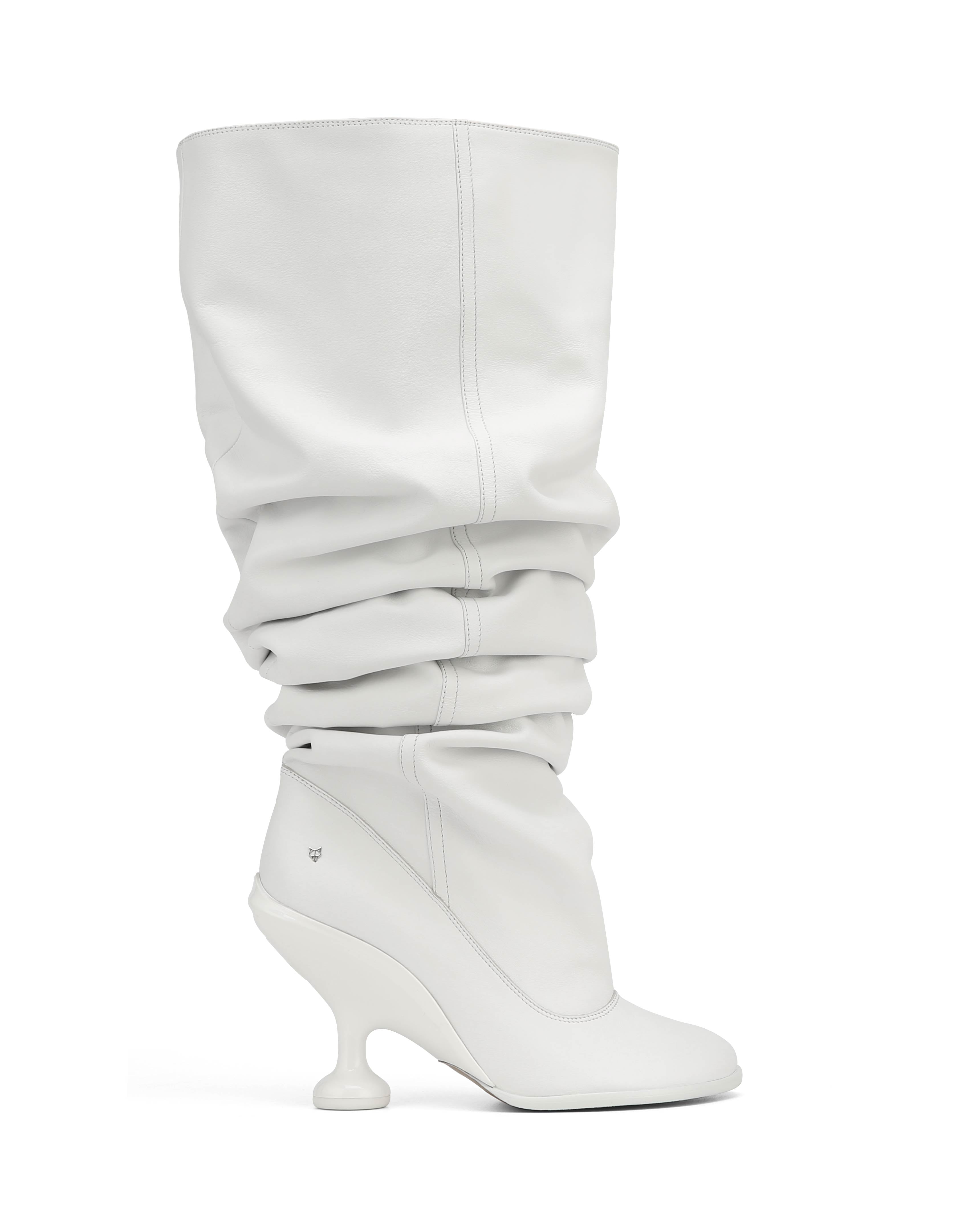 Boho Nappa Cow Leather White